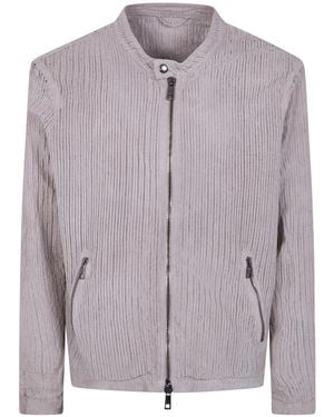 Giorgio Brato Biker Jacket - Purple