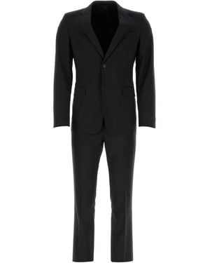 Prada Midnight Wool Blend Suit - Black