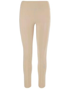 Autry Logo Detail Elasticated Pants - Natural
