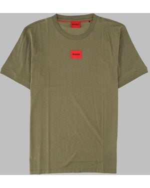HUGO 100% Cotton T-Shirt - Green