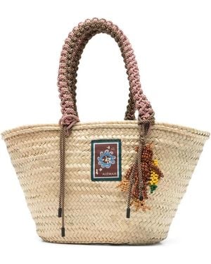 ALÉMAIS Macrame Maxi Basket - Natural