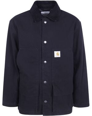 Carhartt "Lander" Coat Cotton Canvas, 12.2 Oz - Blue