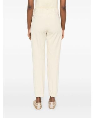 Moncler Natural Jogging Trousers With Belt
