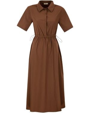 Herno Light Stretch Nylon Dress - Brown