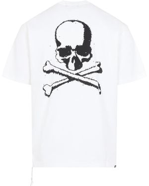 Mastermind Japan Noise Logo Ss Tee - White