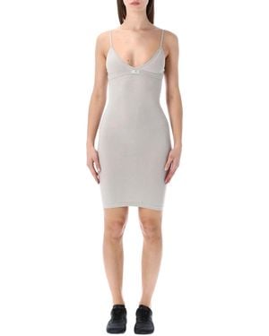 MM6 by Maison Margiela Abito Sottoveste Senza Cuciture Di - Grey