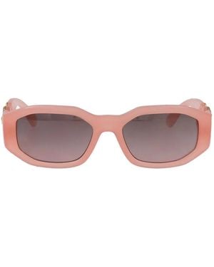 Versace Nude Opal Acetate Sunglasses - Pink