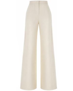 Max Mara Pants Snapper - White