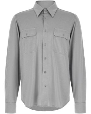 Tom Ford Military Shirt - Gray