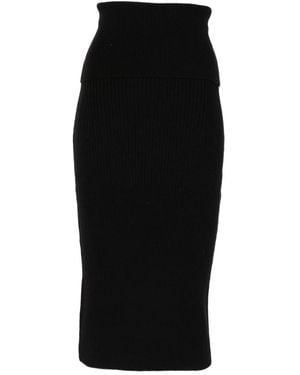 IRO Ribbed Knit Mid-Length - Black