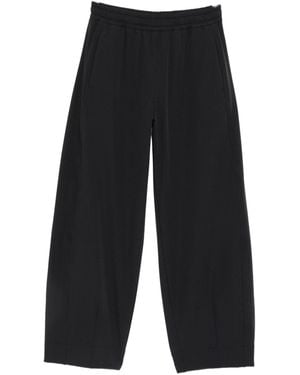 Herno Elasticated-Waistband Pants - White