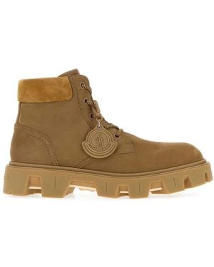 Moncler Peak City Ankle Boots - Brown