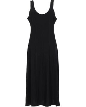 Our Legacy Midi Dress Blade Cotton - Black