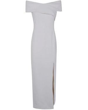 Ralph Lauren Knit Gown Dress - White
