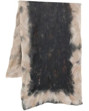 Silvana Manetti Cashmere And Silk Scarf - Gray