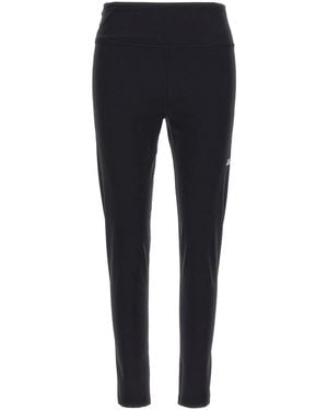 Balenciaga Reflective Logo Leggings - Blue