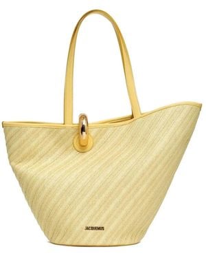 Jacquemus Bambola Tote Bag - Metallic