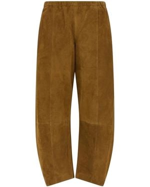 KHAITE 'Clover' Pants - Natural
