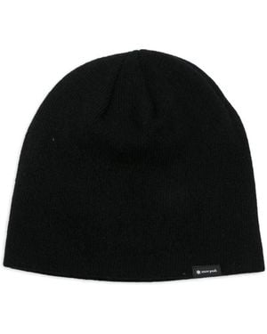 Snow Peak "Washable" Wool Knit Cap - Black