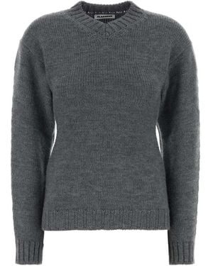 Jil Sander Wool Sweater - Gray