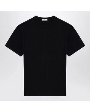 Tekla Cotton Crew-Neck T-Shirt - Black