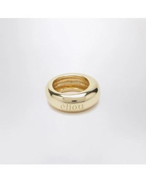 Eliou Eliou Amaya Goldtone Ring - Metallic