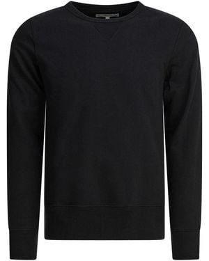 Merz B. Schwanen Merz B Schwanen "Loopwheeled" Crewneck Sweatshirt - Black