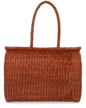 Dragon Diffusion Borsa "B Weave" Large - Brown