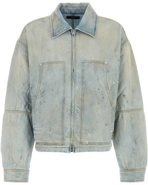 Amiri Denim Work Jacket - Blue