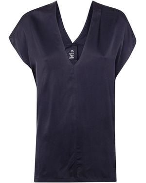 Thom Krom Sleeveless Oversized Waistcoat - Blue