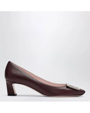 Roger Vivier 45Mm Trompette Buckle-Detail Pumps - Brown