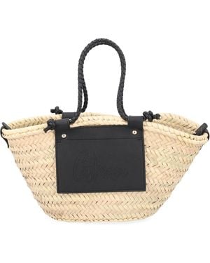 Castañer Castañer Palm Leaf Shoulder Bag - Black