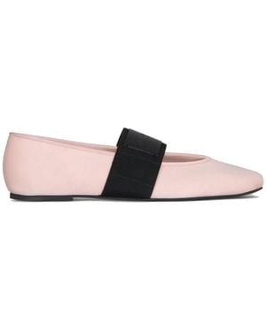 Givenchy Sliced Square Ballerinas - Pink