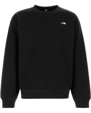 The North Face M Tnf Essential Simple Dome Relaxed Crew Tnf - Black
