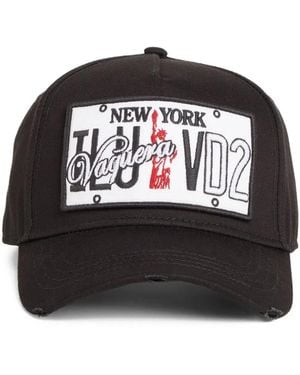 DSquared² Logo Baseball Cap - Black