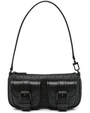MICHAEL Michael Kors "Bryant" Small Xbody Pouchette - Black