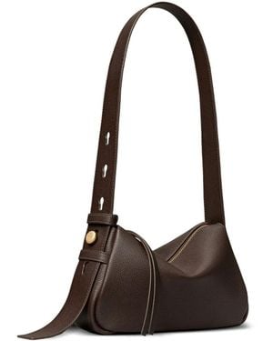 Tory Burch "Romy" Small Shoulder Bag - Brown