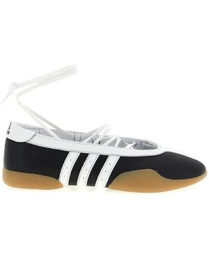 adidas Originals 'Taekwondo Mei' Ballet Flats - White