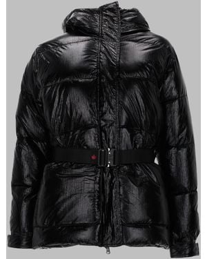 Canadian Giacca Con Cintura E Cappuccio - Black