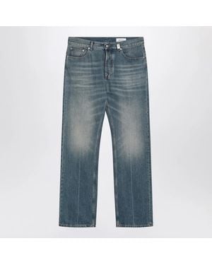 McQueen Faded Jeans - Blue