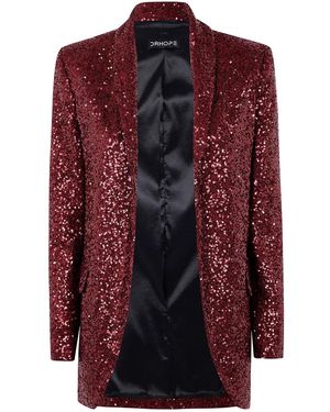DR. HOPE Sequins Jacket - Red