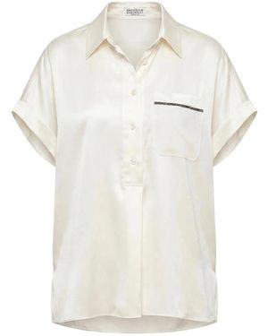 Brunello Cucinelli Blouse - White