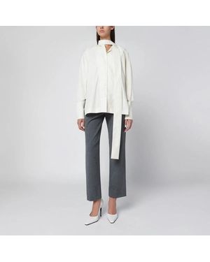THE LATEST Cotton Shirt - White