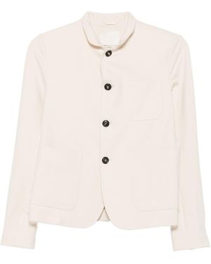 Circolo 1901 Cotton Slim Fit Jacket - White