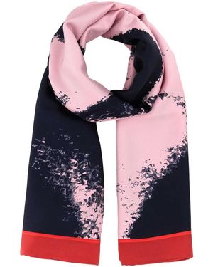 McQueen Twill Foulard - Red