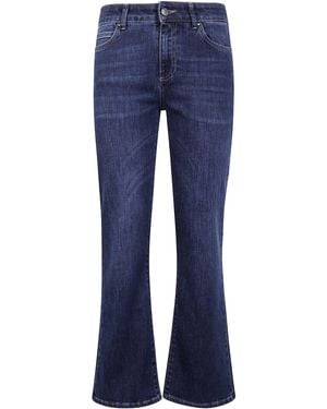 CIGALA'S Denim Stretch" Trousers - Blue
