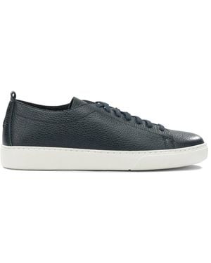Henderson Deer Leather Sneakers - Blue