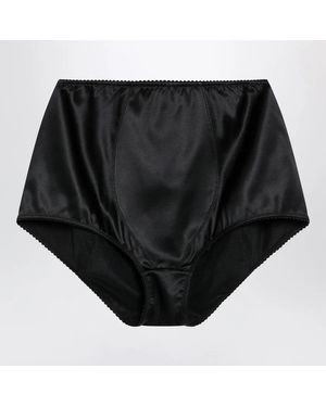 Dolce & Gabbana Dolce & Gabbana Satin Culottes - Black