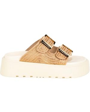 Casadei Slides Birky Tahiti - Metallic