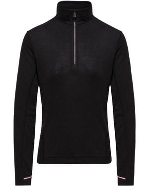 Moncler Mock Neck Sweater - Black